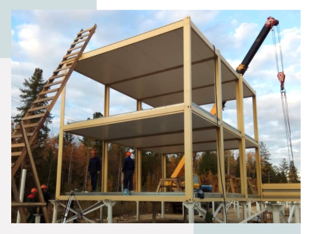 Строительство модульных здания Сызрань