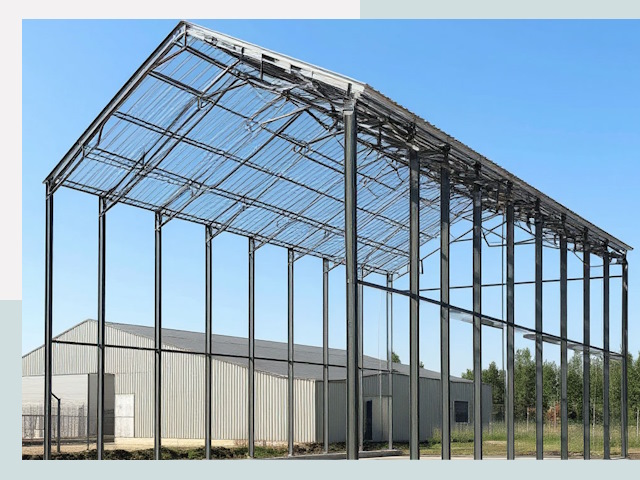 Прямо стенные ангары от СтальСтрой-Сзр по цене 608 руб.