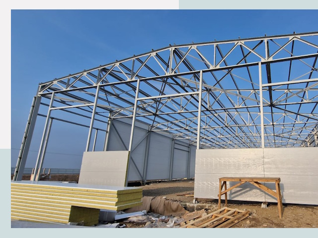 Утепленные ангары в Сызрань от 608 руб. за м²