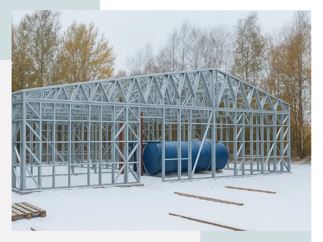 Металлические ангары в Сызрани