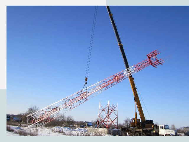 Строительство башен связи в Сызрани от 608 руб.