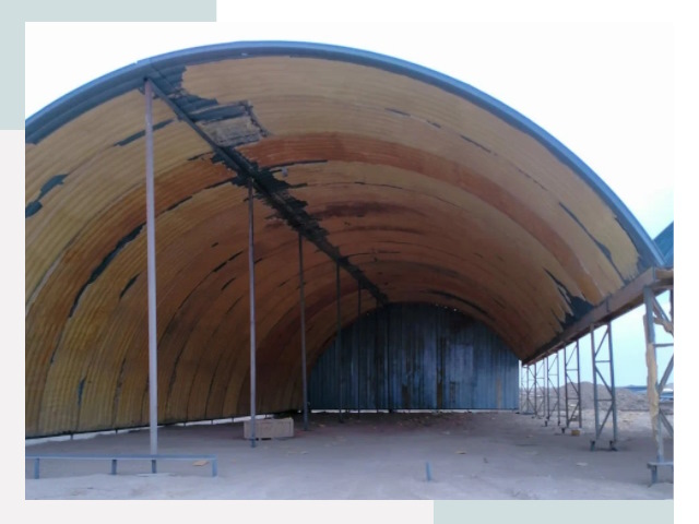 Реконструкция ангаров в Сызрани