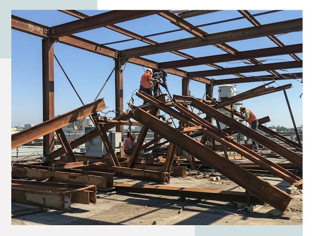 Демонтаж металлоконструкций в Сызрани от 608 руб.