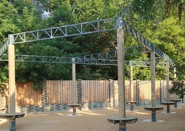 Терраса из металлоконструкций под ключ, проектирование, изготовление и монтаж от СтальСтрой-Сзр